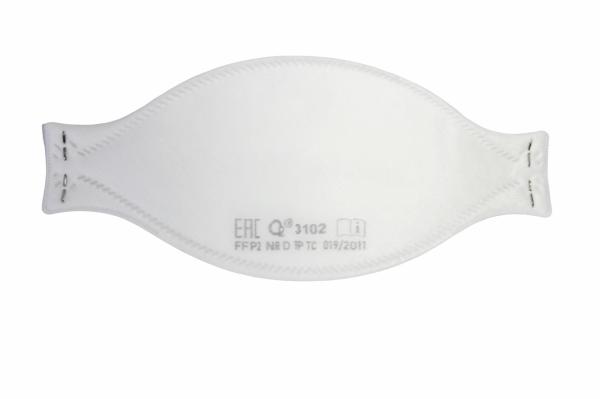 Полумаска О2 3102 фильтрующая (FFP2 NR D)